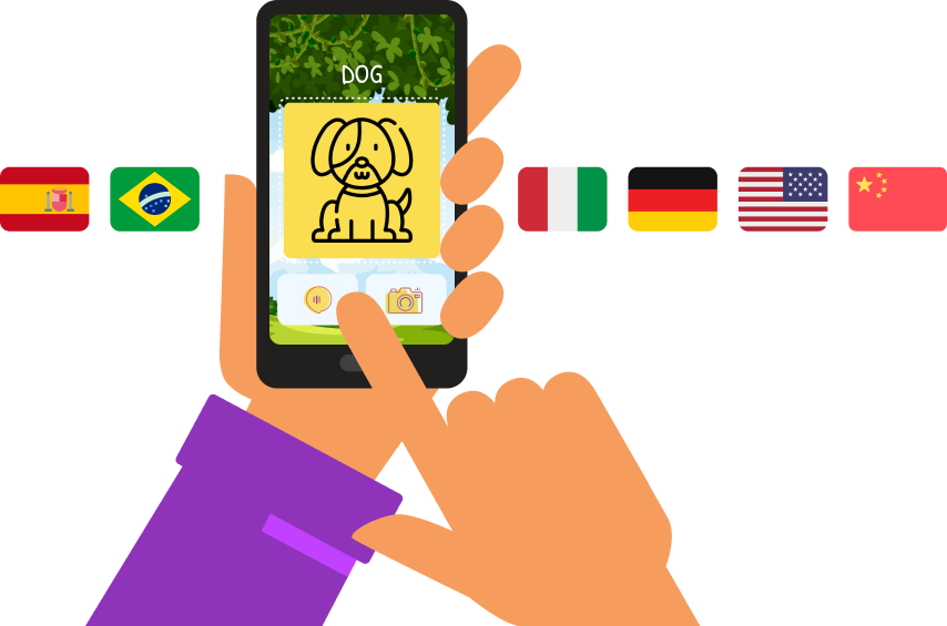 100 Animals, a pocket book easy to reach at all times on your phone! 100 Animals for Kids to learn share in 100 Animal flashcards with name, drawing, photo and sound.